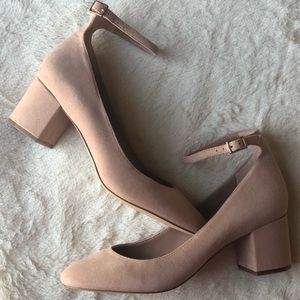 ALDO Blush Block Heels